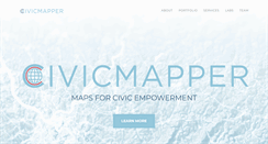 Desktop Screenshot of civicmapper.com